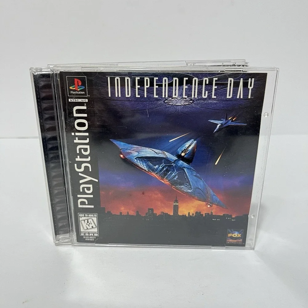 Independence Day (Sony PlayStation 1) - CIB! Complete, Tested, Working
